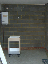 Garage - before conversion